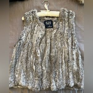 525 America Rabbit Fur Vest